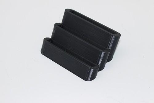 Black Gameboy 3 Holder for Video Game Cartridge Display Stand Rack Organizer - Picture 3 of 6