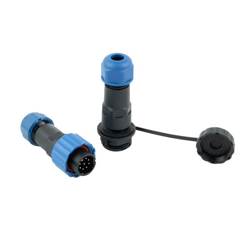 SP16 Panel-Connector Aviation IP68 Imperméable 2,3, 4,5, 6,7, 9 Pôles Et Douille - Imagen 6 de 74