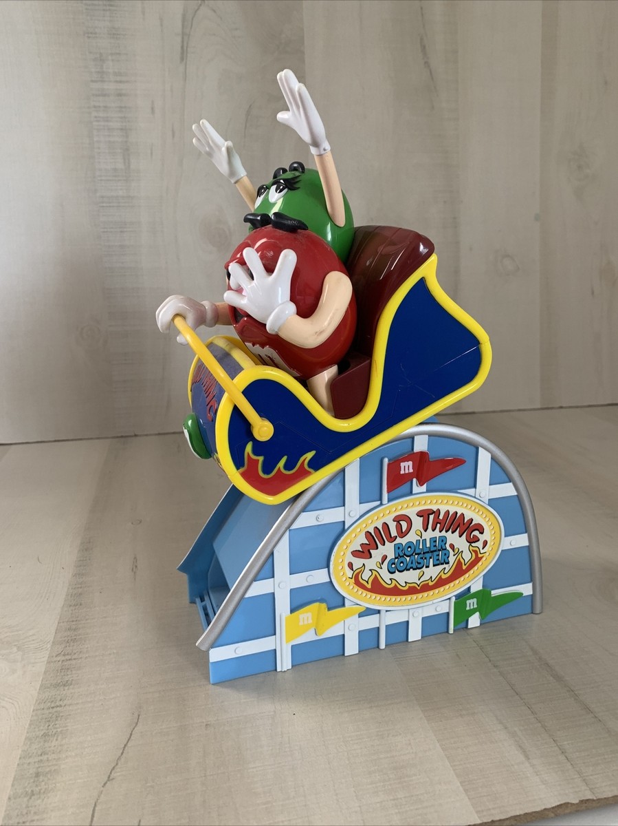 特撮 M&M's WILDTHING Roller Coaster Dispenser M&M Wild Thing Roller Coaster Dispenser - Etsy