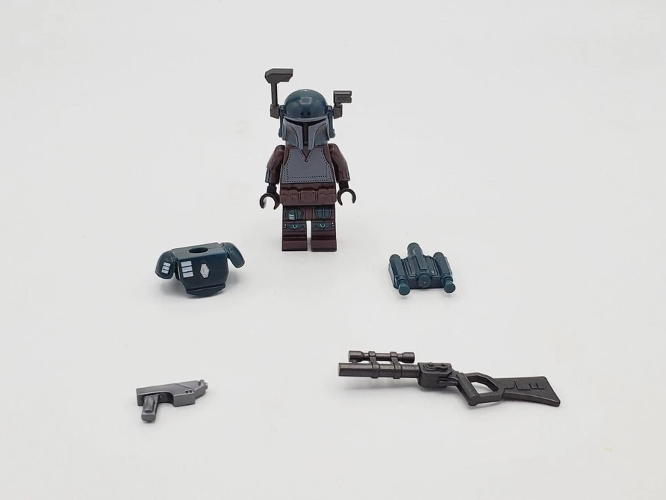 CUSTOM Star Wars Death Watch Mandalorian Brick Minifigure - Image 4 of 4