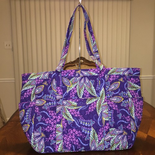 vera bradley get carried away tote bags