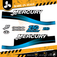 Decalcomania Adesivi Motore Fuoribordo Mercury 250 cv - Four Stroke A