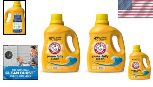 High Efficiency Clean Burst Laundry Detergent - 105 Loads of Fresh Cleaning - Picture 2 of 17