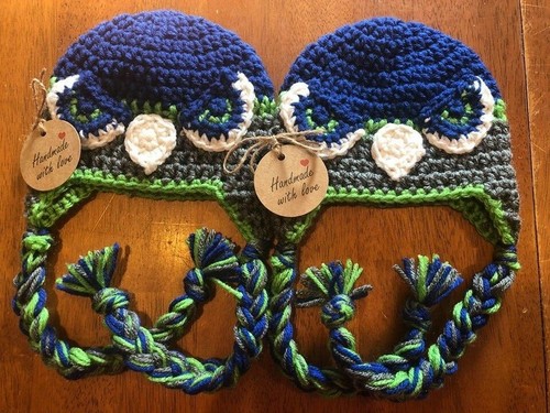 Handmade Crochet Football Seattle 
