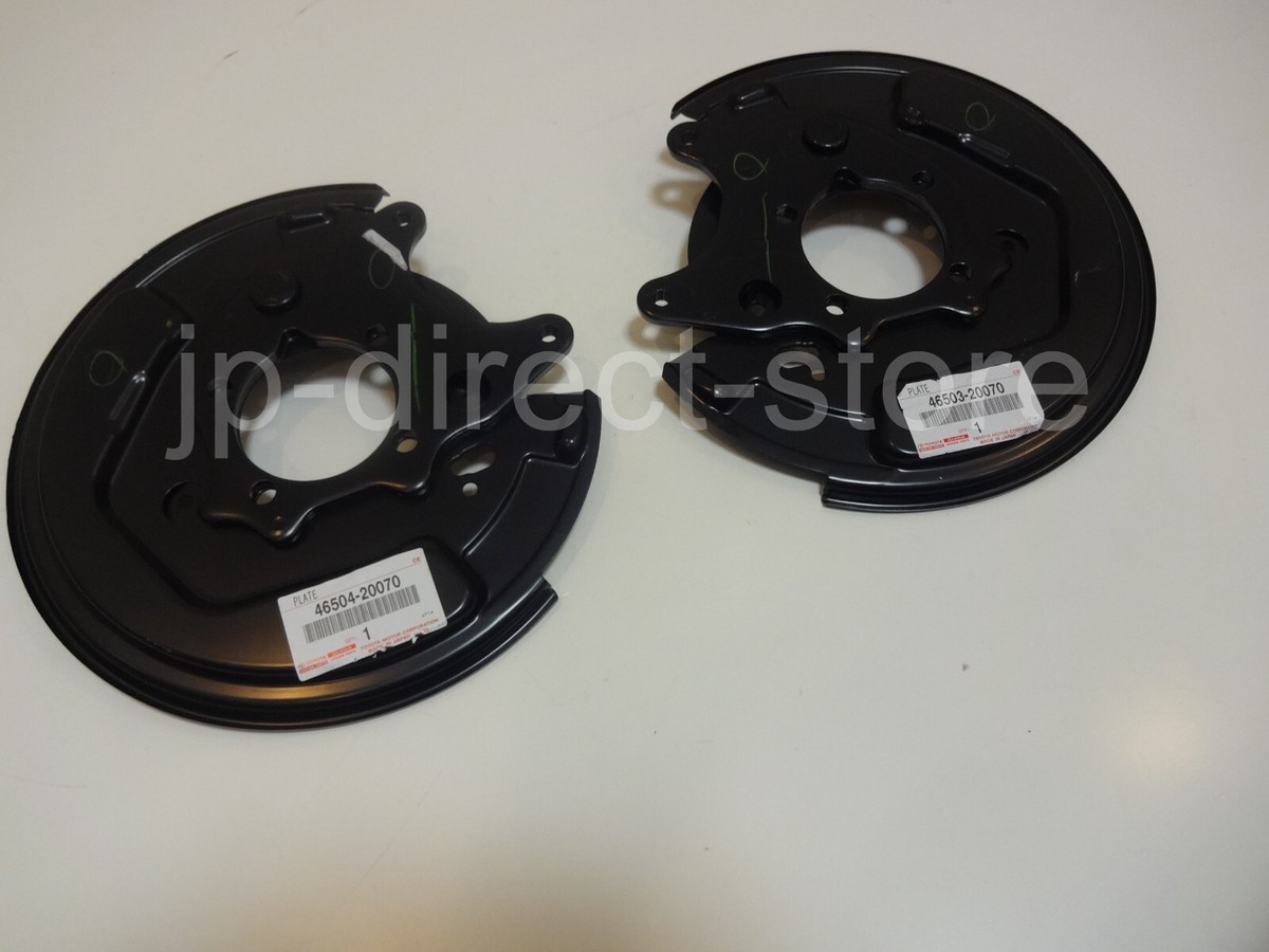 Genuine Toyota Parking Brake Plate Assy R&L Set 46503-20070