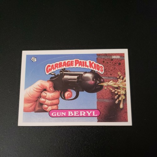 1987 Garbage Pail Kids 360b GUN BERYL ORIGINAL SERIES 9 GPK Card