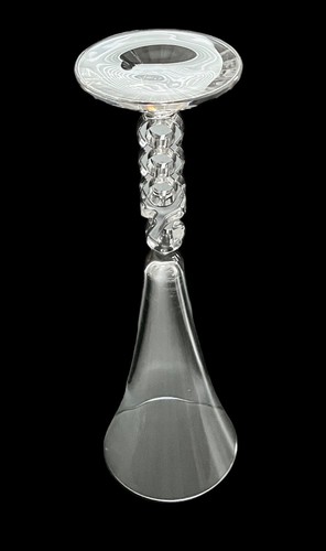 Set of 2 Cristal d'Arques Millennium 10.25” Crystal Champagne Flutes Glasses EUC - Picture 8 of 10