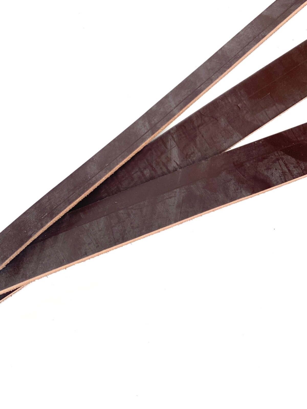4mm thick bridle brown leather strips eBay