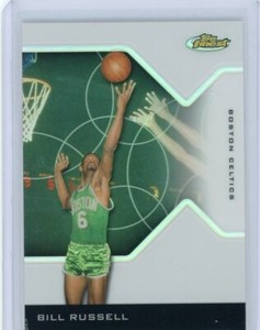 2004-05 Topps Finest Basketball Refractor #147 Bill Russell #036/249