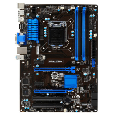 LGA 1150 MSI B85-G41 PC Mate Motherboard USB USB