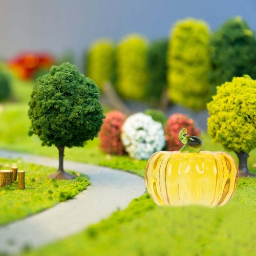 Crystal Pumpkin Artificial Plants Ornament - Picture 4 of 6