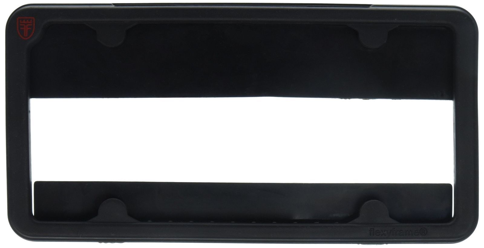 Rubber License Plate Holder Mount Adapter Bumper Bracket Frame for