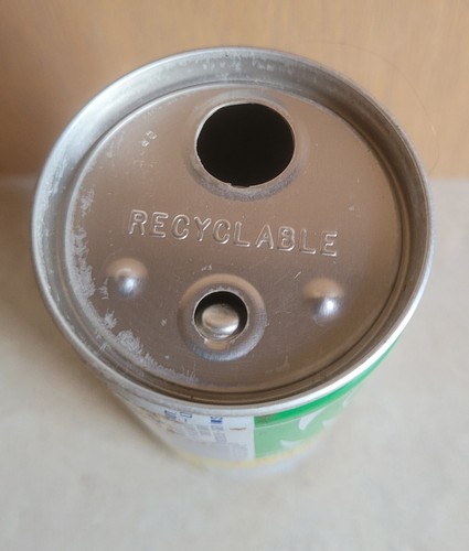 MOUNTAIN DEW Vintage CONTEST Soda Can PUSH BUTTON Steel FLAT TOP Toronto Canada - Picture 8 of 16