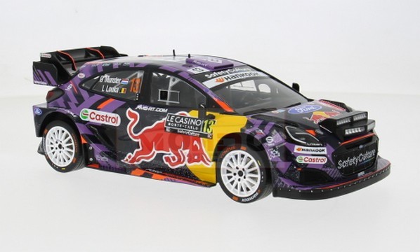 1:18 Ixo Ford Puma Rally1 #13 Rally Montecarlo 2025 Louka Munster 18RMC231B.22 M-image