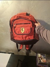 ZAINETTO FERRARI 35X35X15 ROSSO E NERO.