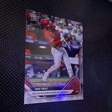 Topps 2025 Topps Now MLB Mike Trout Los Angeles Angels #742 PR14912