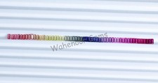 2x4 mm Natural Rainbow Sapphire Baguette Cut 54 pcs Stunning Loose Gemstone
