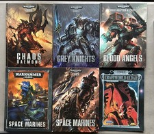 Warhammer 40K Codex Book Lot 5 Books Chaos Sp...
