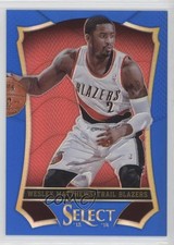 2013-14 Panini Select Blue Prizm 49/49 Wesley Matthews #100 u6m
