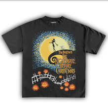 Tim Burton s The Nightmare Before Christmas Vintage Movie Graphic T-Shirt