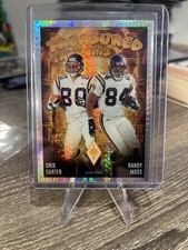 2024 Panini Phoenix Treasured Tandems Randy Moss Cris Carter TT-MIN Hyper  Prizm