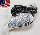 1CT Heat Treated Spinel 925 Genuine Sterling Silver Ring Sz 8 &1-2 — photo 2