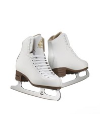 Jackson Ultima Mystique Ice Skates for Womens with Mark II Blade, White, Adult 8