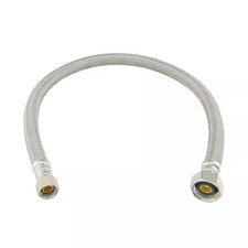 3/8 In. Compression X 1/2 In. FIP X 20 In. Braided Polymer Faucet Supply Line