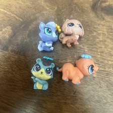 Littlest Pet Shop LPS AUTHENTIC Lot Of 4 Excellent Used Condition Pomeranian