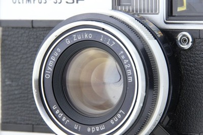 NEAR MINT-] Olympus 35 SP G.ZUIKO 42mm f/1.7 Lens Rangefinder 35mm