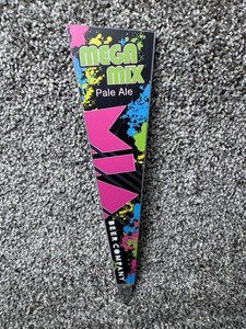MIA Beer Company Mega Mix Pale Ale Beer Tap Handle Multicolor Beer Handle