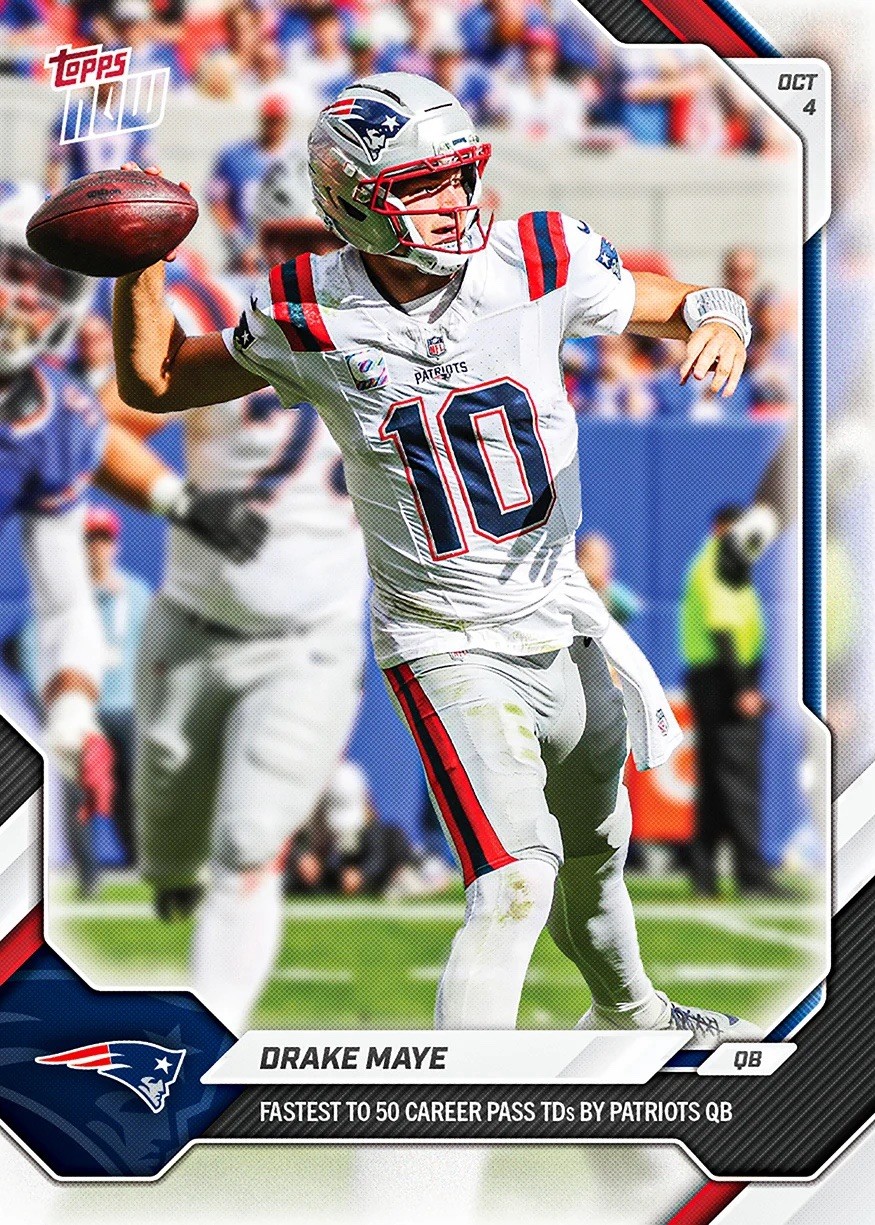 *PRE SALE* Drake Maye - 2026-27 NFL Topps NOW® - Card 42