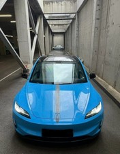 Tesla Seitenstreifen Tuning Aufkleber Set – sportliches Seitendekor