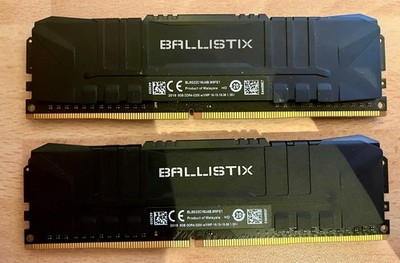 Crucial Ballistix  2x8 GB DDR4-3200 RAM