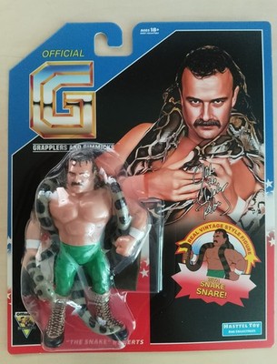 WWE wCw Grapplers and Gimmicks Jake The Snake Roberts Retro ungeöffnet NEU+OVP