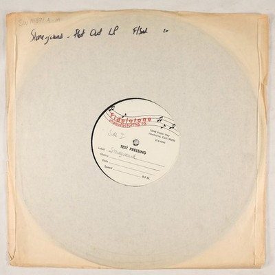 STONEGROUND - FLAT OUT - 1976 US RELEASE - VINYL LP ALBUM TEST PRESSING - VG+