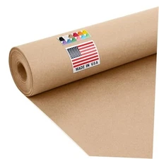 USA Made 24" x 1200" Kraft Paper Roll, 45 lbs 24"W x 1200"L Brown 1 Roll