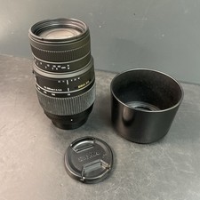 Camera Lens Sigma DG 70-300mm 1:4-5.6 - Good Condition - Free Postage