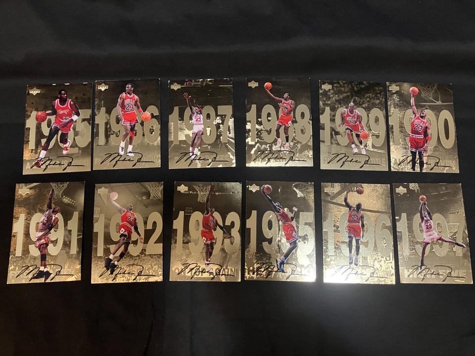 Coleção de cartões e recordações esportivas - Pablo Sanchez, Michael Jordan -1200 cartões - Imagem 4 de 4