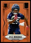 2025 Donruss Elite Football Status Metallic Orange Kyle Monangai #191
