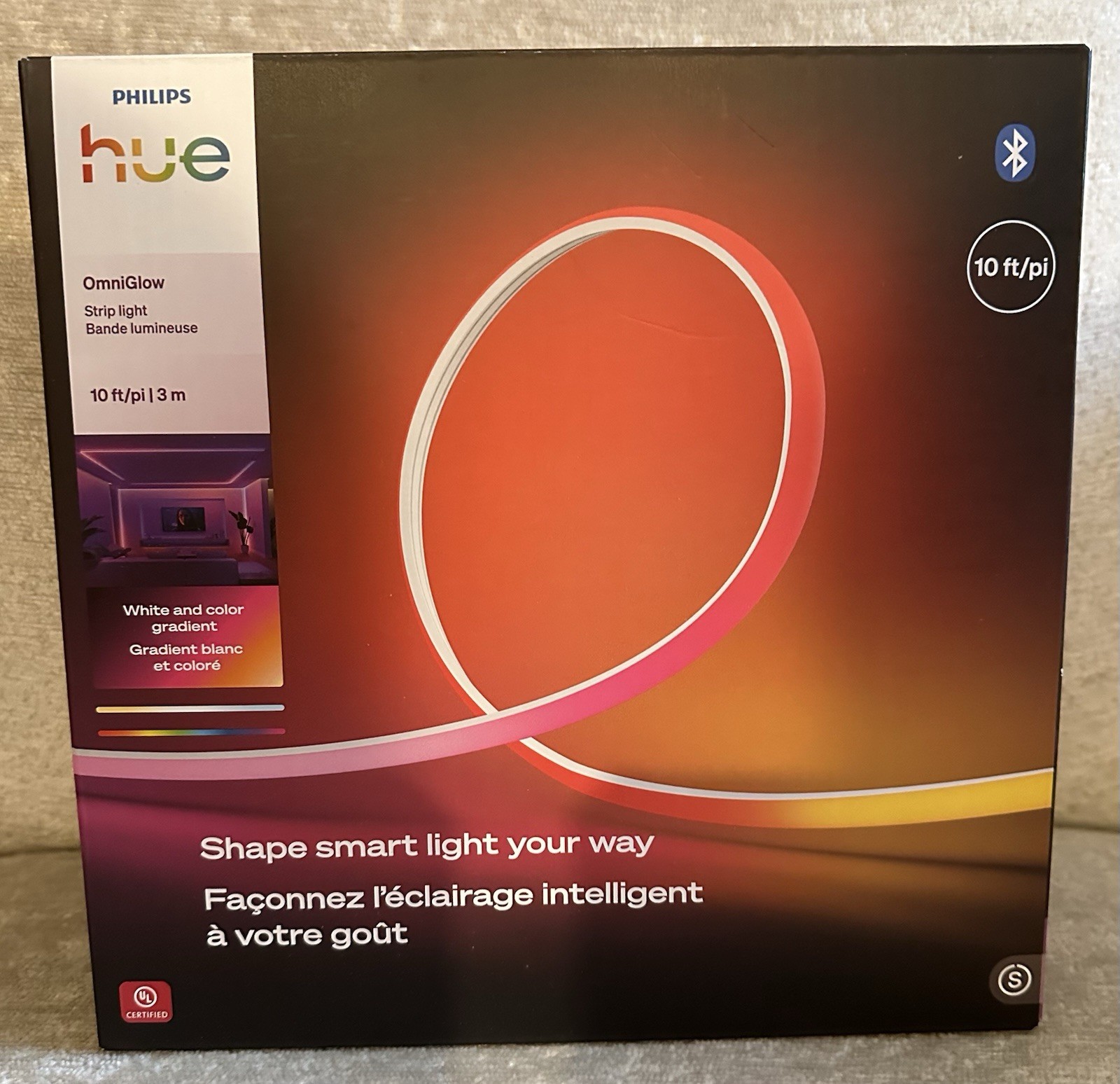 Phillips Hue Omniglow 10 Ft 2700 Lumens Ultra Bright Smart LED