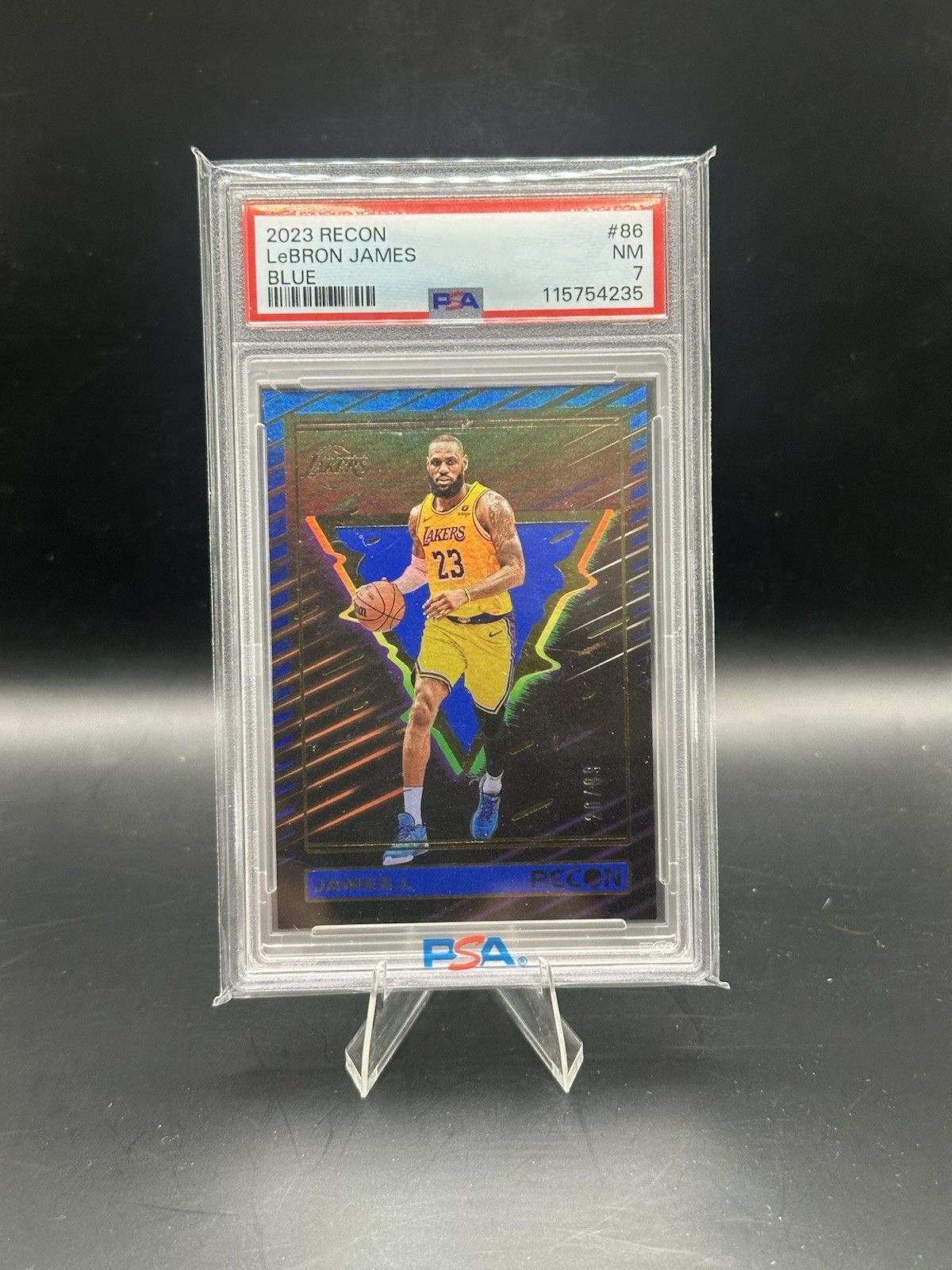 2023-24 Panini Recon - LeBron James #86 Holo Blue /99