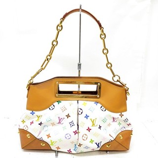 Louis Vuitton LV Hand Bag M40255 Judy MM White Monogram Multicolore 5201412
