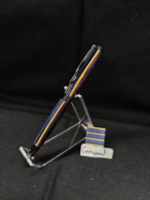 Handcrafted Trimline Style Twist Pen Featured In Gun Metal