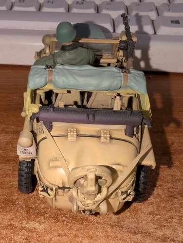Unimax Forces of Valor 1:32 German Schwimmwagen Type 166 Normandy 1944 No - Picture 5 of 6