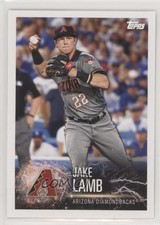 2019 Topps Stickers Jake Lamb Dee Gordon #140 1c7