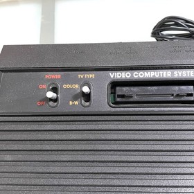 Atari 2600 Vader Black Console - Works Great  -  Awesome Condition