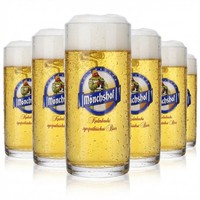 6X Kulmbacher MöNchshof Glas 0,3L Bierkrug Humpen Seidel GläSer Set Brauerei