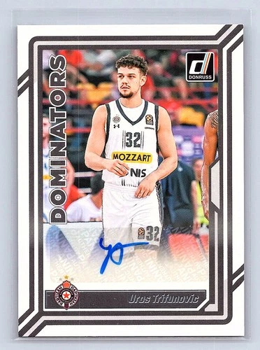 2023 Donruss Turkish Airlines EuroLeague Basketball Uros Trifunovic #DS-TRC