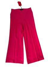 Carolina Herrera Straight/wide Leg Pants Women Size 8 US, Hot Pink Color